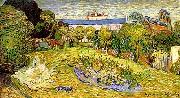 Vincent Van Gogh Der Garten Daubignys USA oil painting artist